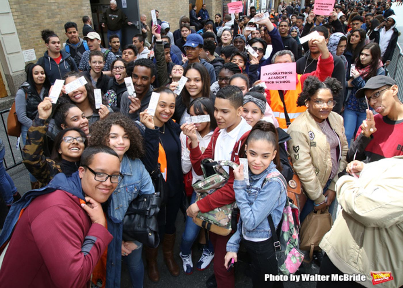 Photo Coverage: Students Get a History Lesson at the Latest #EduHam Matinee  Image