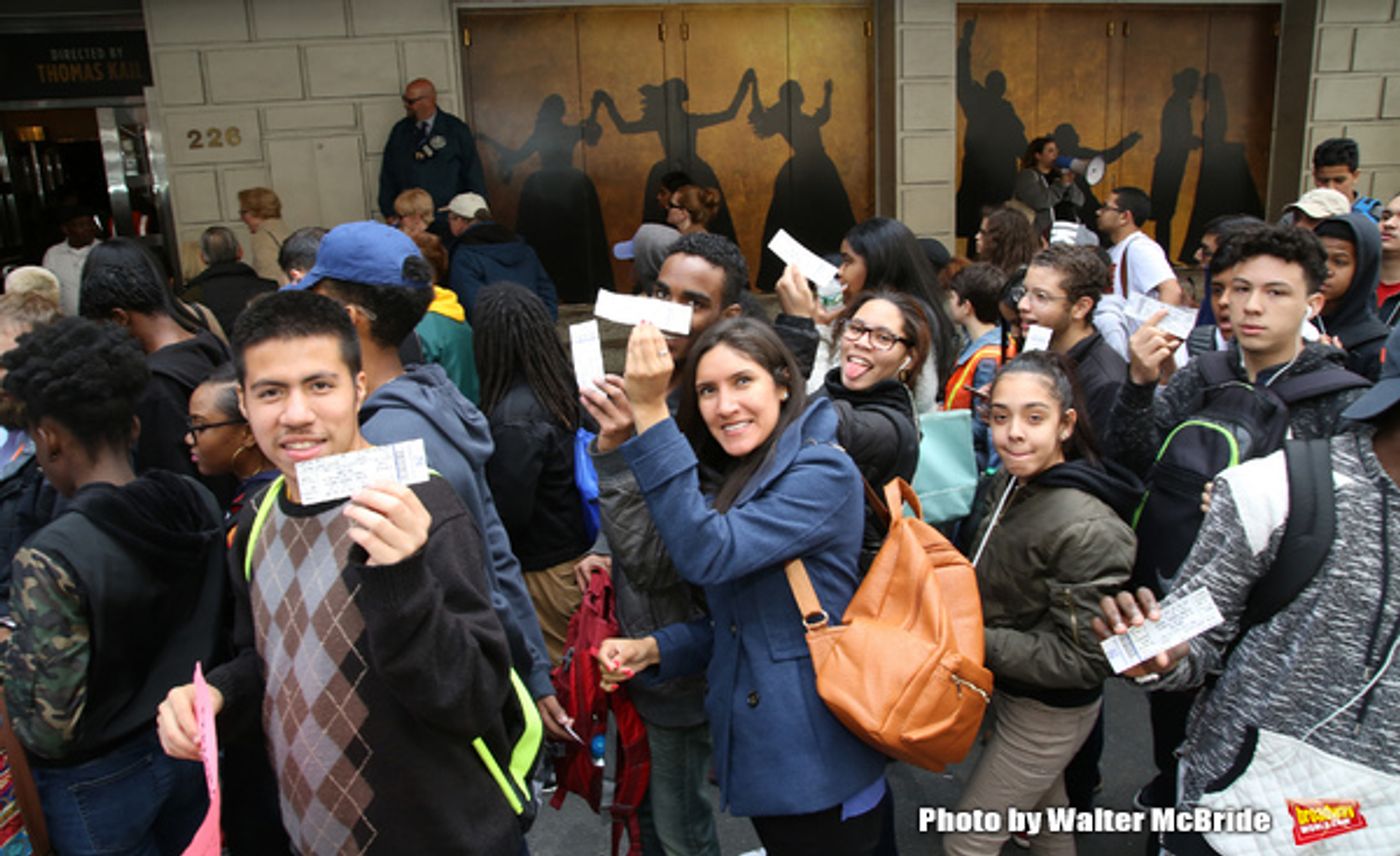 Photo Coverage: Students Get a History Lesson at the Latest #EduHam Matinee  Image