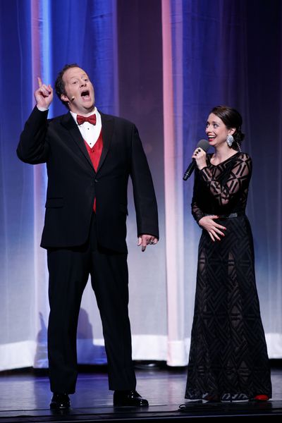 Shuler Hensley and Beth Keener Photo
