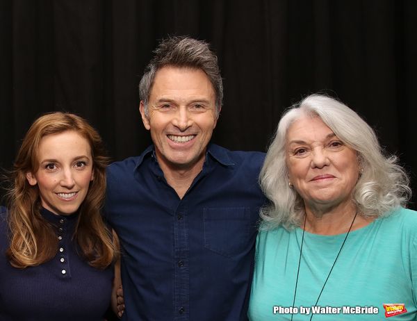 Adrienne Campbell Holt, Tim Daly and Tyne Daly Photo