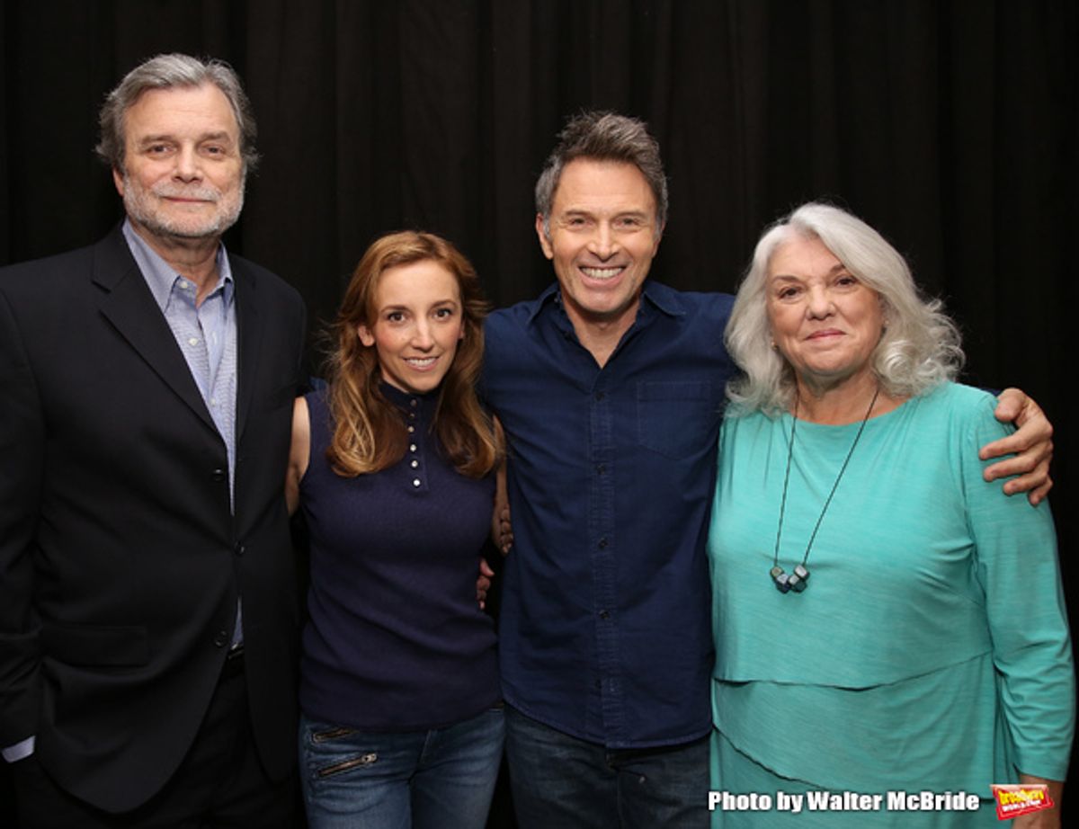 John Procaccino, Adrienne Campbell Holt, Tim Daly and Tyne Daly  at 