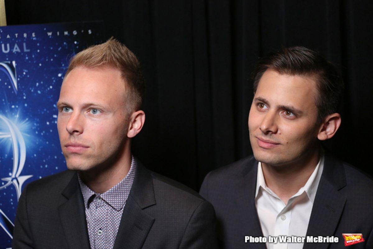 Justin Paul and Benj Pasek  at 
