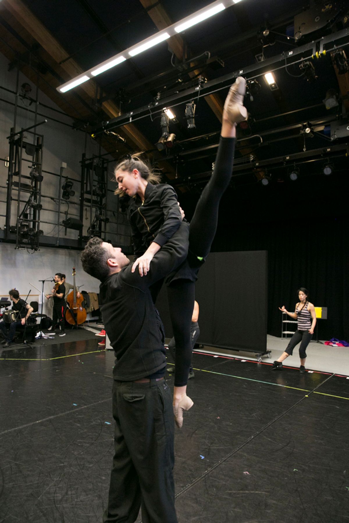 Juan Cupini and Micaela Spina at 