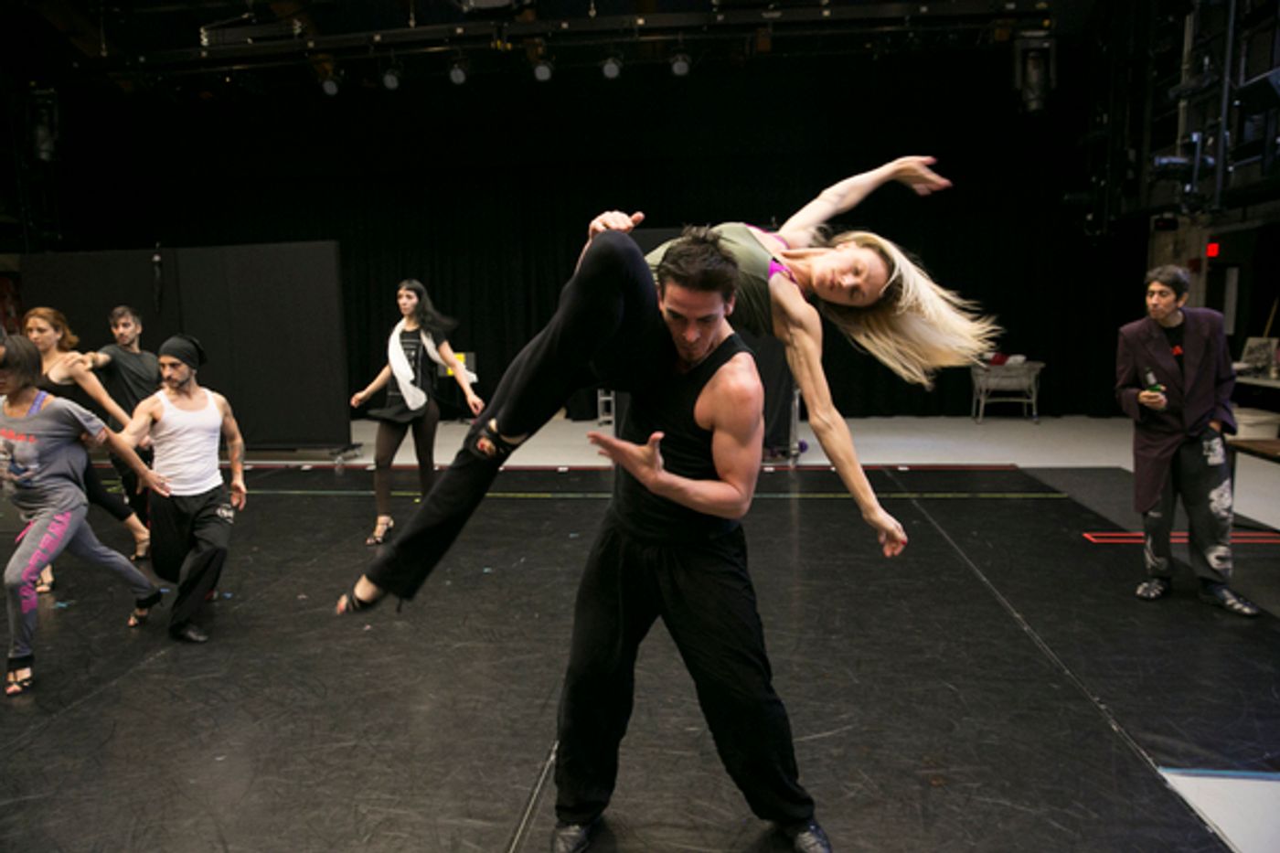 Photo Flash: Sergio Trujillo and More in Rehearsal for ARRABAL at A.R.T.  Image