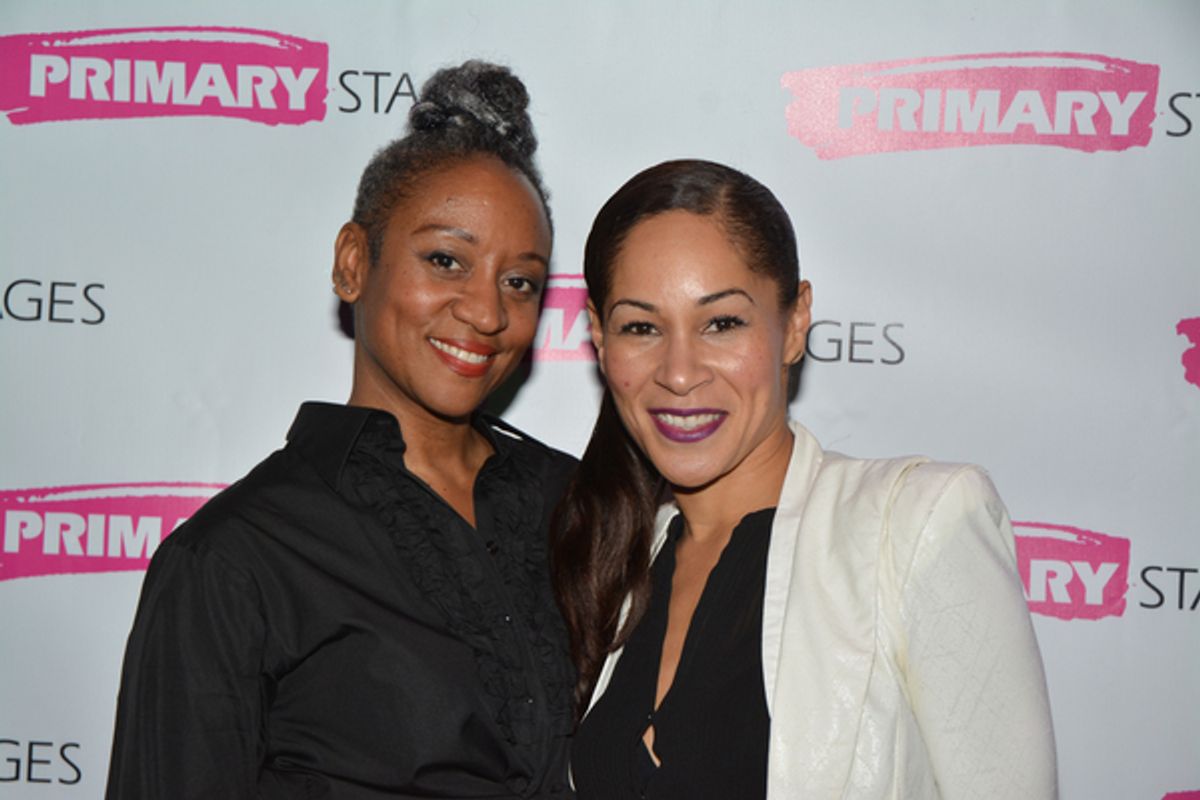 Torya Beard and Ayodele Casele at 