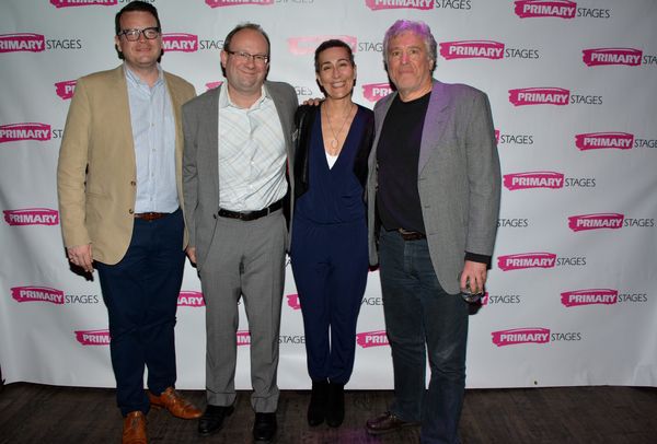 Shane Hudson, Andrew Leynse, Jeanine Tesori and Casey Childs Photo