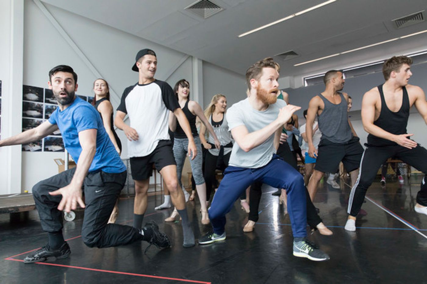 Photo Flash: In Rehearsals for ON THE TOWN at Regent's Park Open Air Theatre  Image
