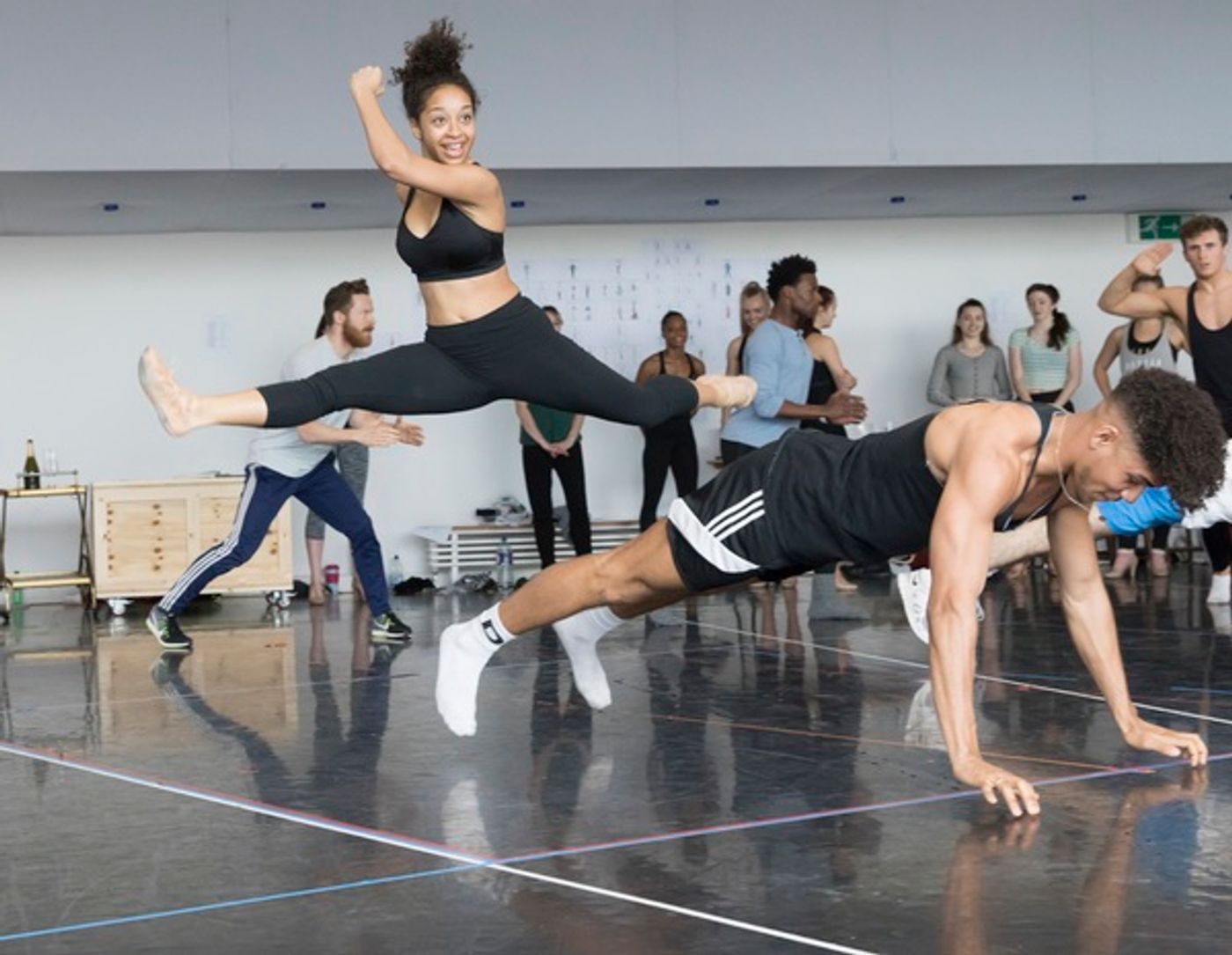 Photo Flash: In Rehearsals for ON THE TOWN at Regent's Park Open Air Theatre  Image