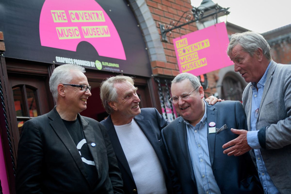 Alan Pollock, Frank Ifield, Pete Chambers BEM, and Hamish Glen at 