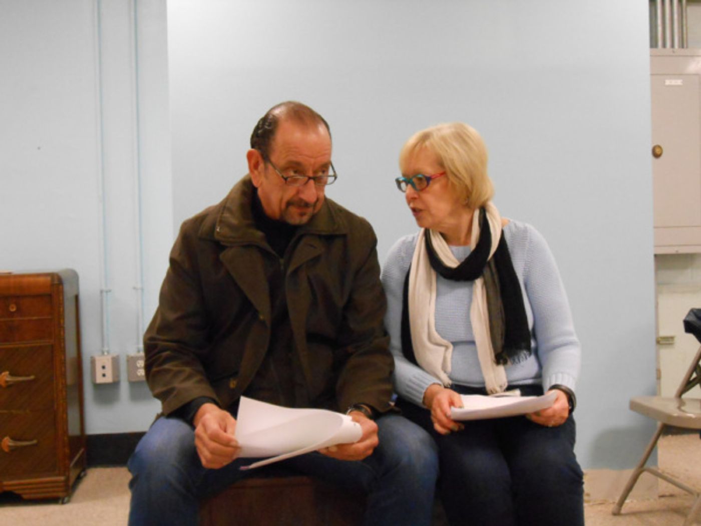 Photo Flash: In Rehearsal for P.O.W., Coming to American Theatre of Actors This June Photo Flash: In Rehearsal for P.O.W., Coming to American Theatre of Actors This June Image