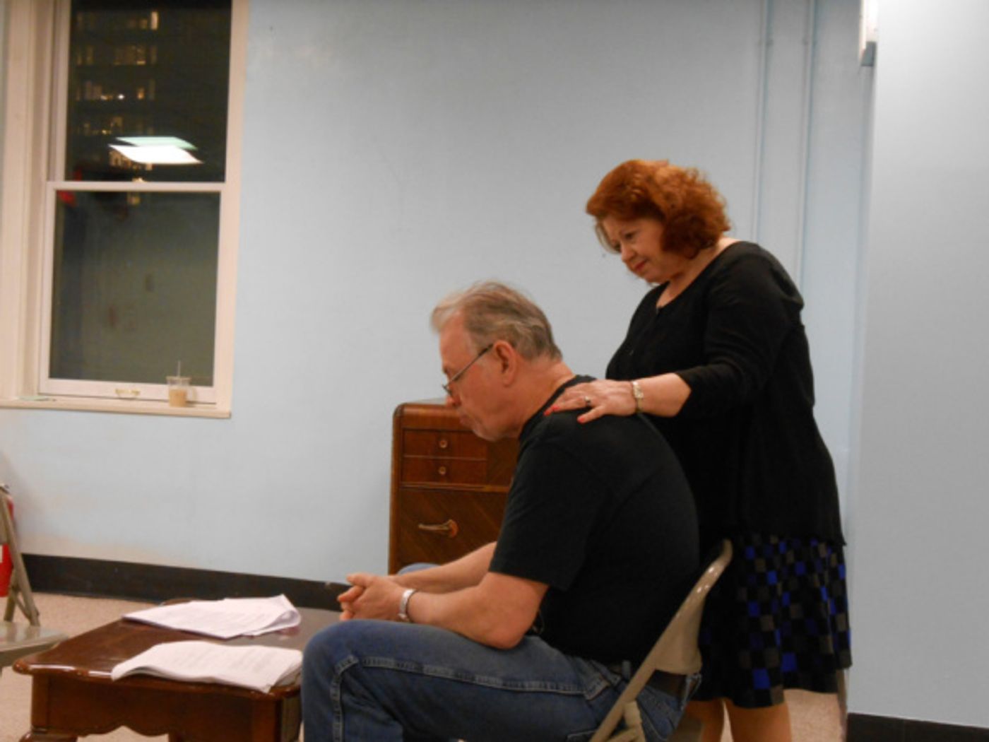 Photo Flash: In Rehearsal for P.O.W., Coming to American Theatre of Actors This June Photo Flash: In Rehearsal for P.O.W., Coming to American Theatre of Actors This June Image