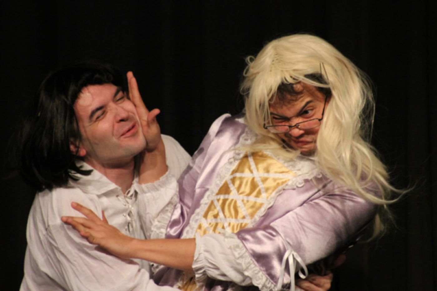 Photo Flash: Two Casts Bring COMPLETE WORKS OF WILLIAM SHAKESPEARE (ABRIDGED) to Playhouse 1960  Image