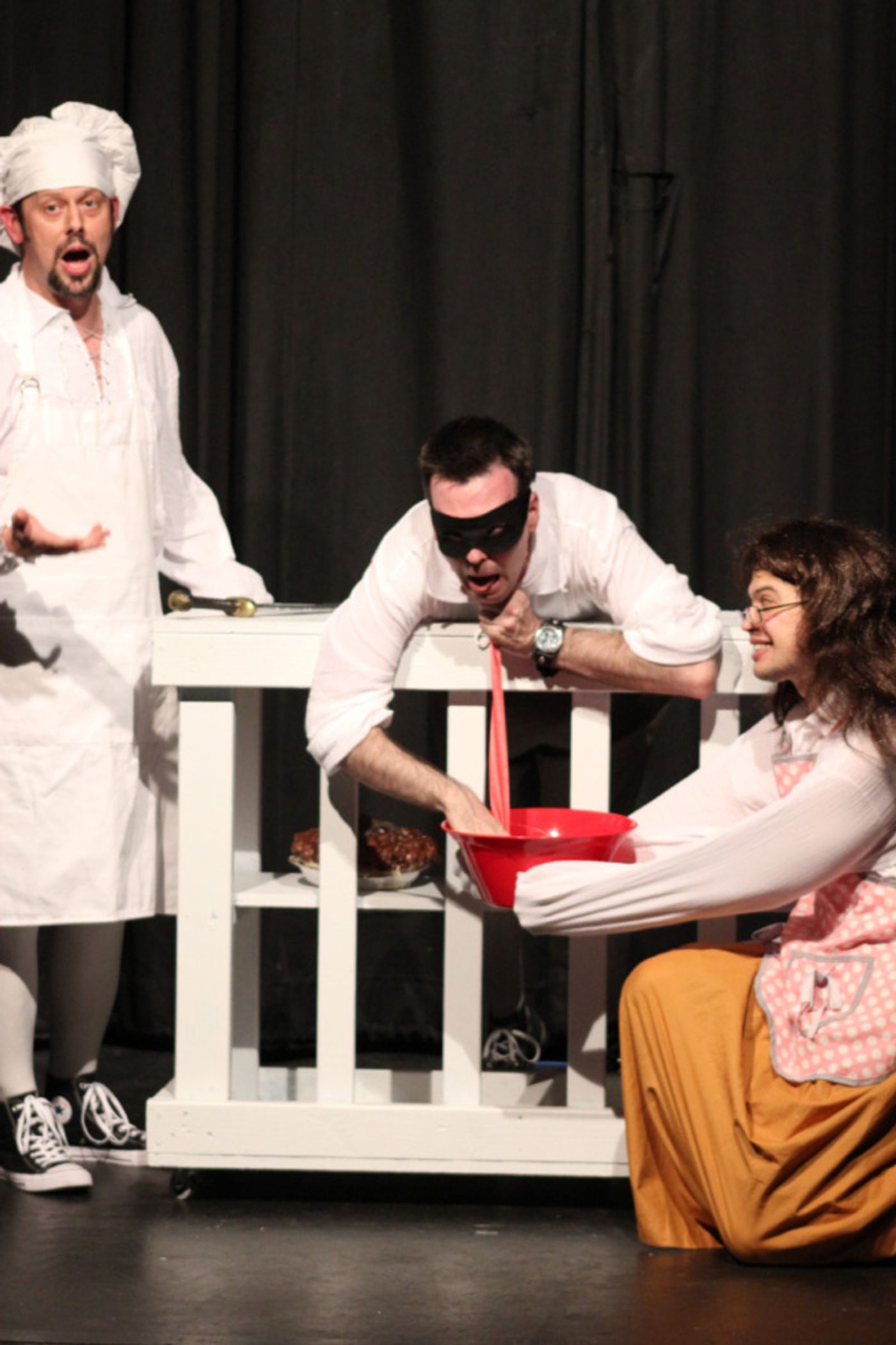Photo Flash: Two Casts Bring COMPLETE WORKS OF WILLIAM SHAKESPEARE (ABRIDGED) to Playhouse 1960  Image