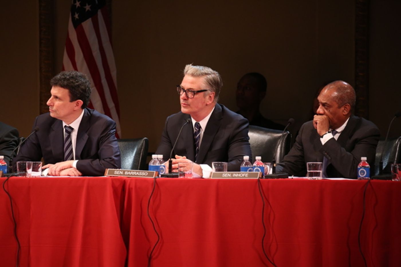 Photo Flash: Alec Baldwin, Ellen Burstyn, Raul Esparza and More Bring Trump Hearings to the Stage in ALL THE PRESIDENT'S MEN? at Town Hall  Image