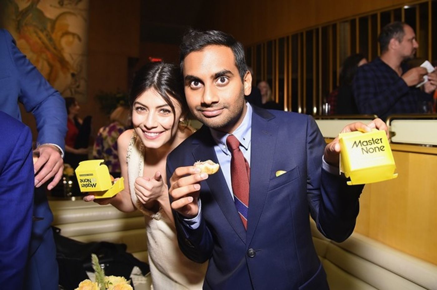 Photo Flash: Aziz Ansari & More Attend NY Premiere of Netflix's MASTER OF NONE  Image