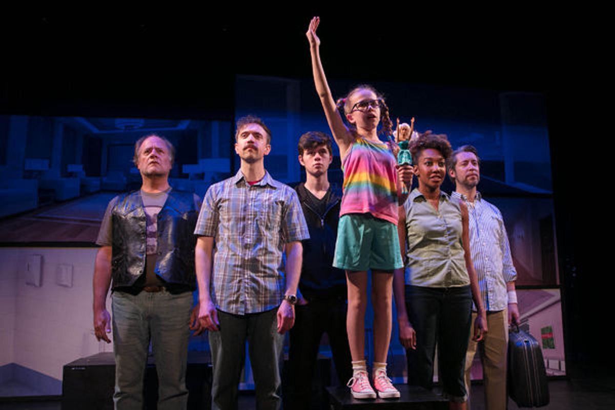 Ken Rubenstein, Greg Foster, Kyle Klein, Sophie Kaegi, Sharyon Culberson and George Keating at 