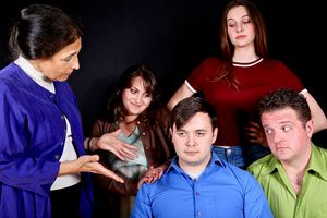 Anita Silvert, Jolie Lepselter, T. Isaac Sherman, Annabel Steven and Charles Schoenhe Photo