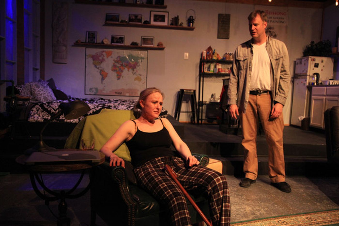 Photo Flash:  AstonRep Theatre Company Presents TIME STANDS STILL  Image