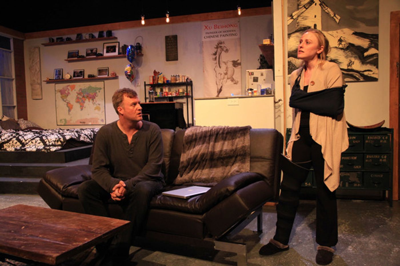 Photo Flash:  AstonRep Theatre Company Presents TIME STANDS STILL  Image