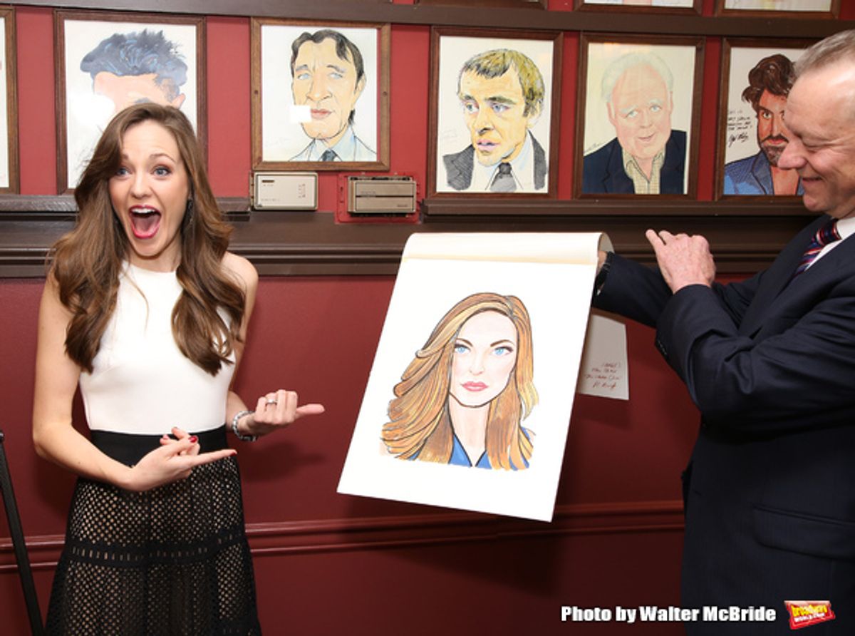  Laura Osnes and Max Klimavicius  at 