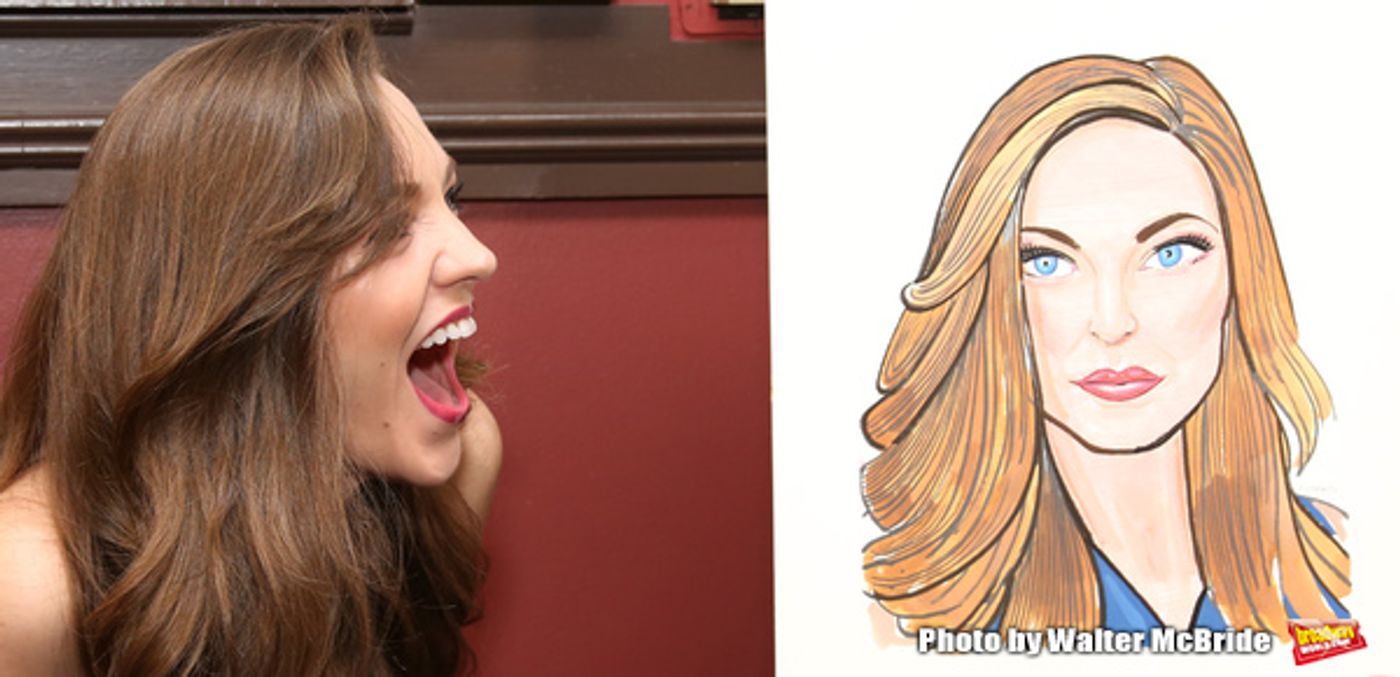 Photo Coverage: The Lovely Laura Osnes Joins the Sardi's Wall of Fame Photo Coverage: The Lovely Laura Osnes Joins the Sardi's Wall of Fame Image