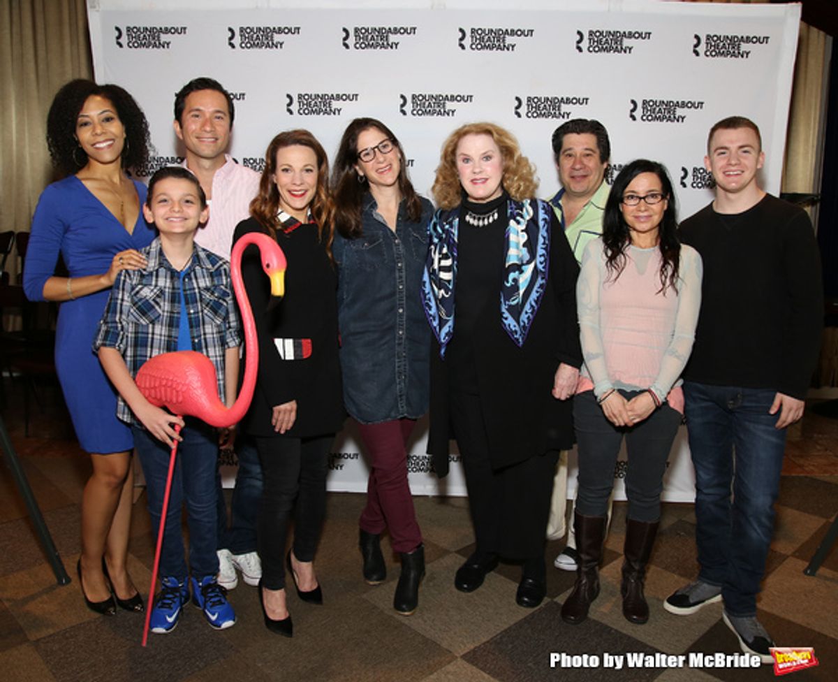Nedra McClyde, Luca Padovan, Carman Lacivita, Lili Taylor, Anne Kauffman, Celia Weston, Triney Sandoval, Janeane Garofalo and Jack DiFalco  at 