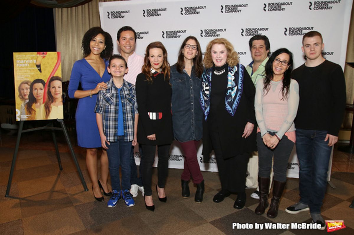 Nedra McClyde, Luca Padovan, Carman Lacivita, Lili Taylor, Anne Kauffman, Celia Weston, Triney Sandoval, Janeane Garofalo and Jack DiFalco at 