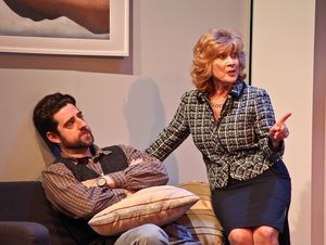 Chad Coe and Judith Scarpone  Photo