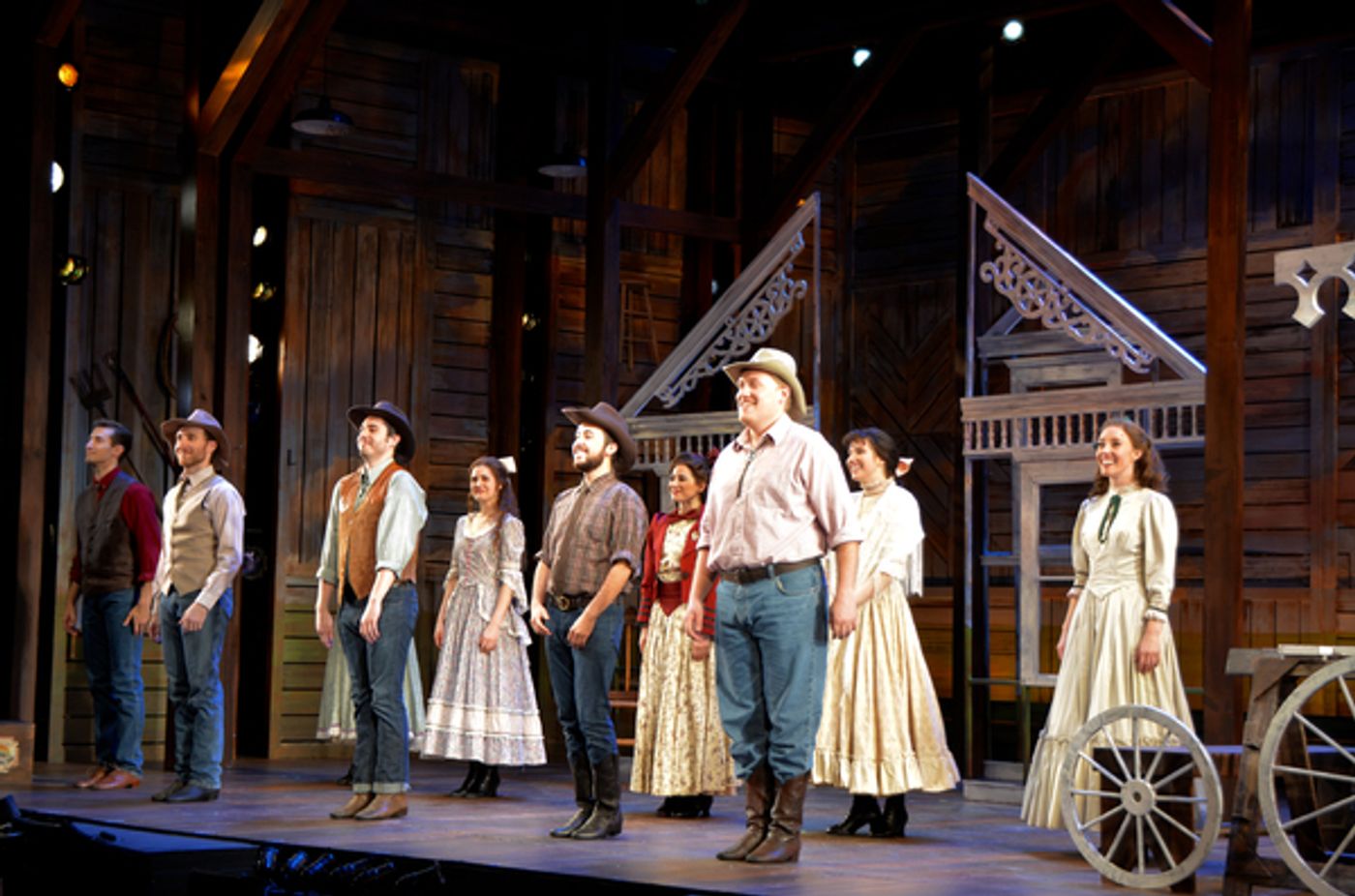Photo Coverage: The Cast of OKLAHOMA! at The John W. Engeman Theater Northport Take Opening Night Bows  Image