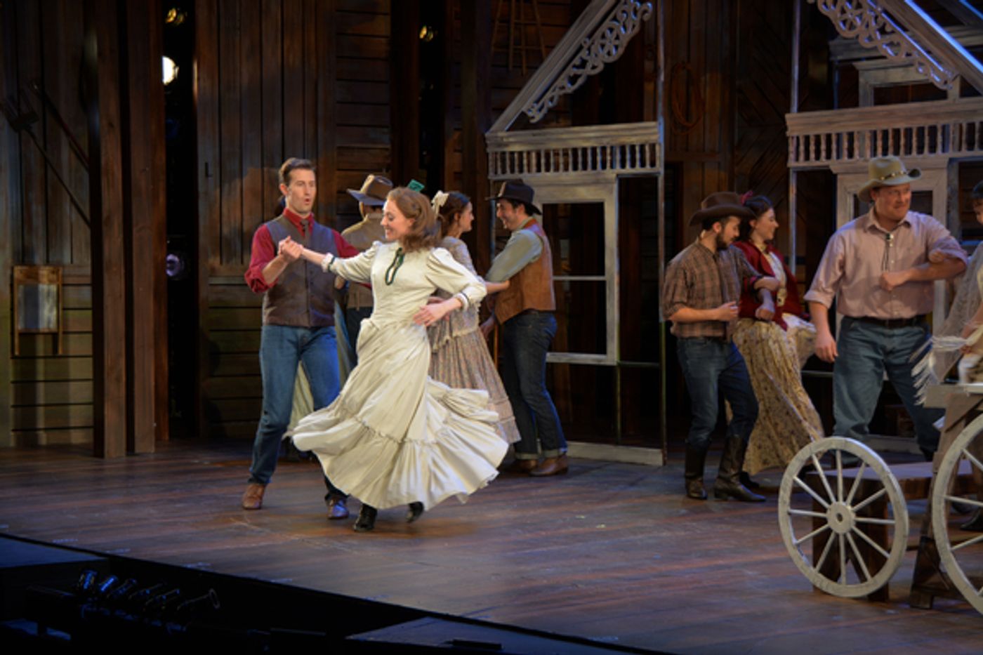 Photo Coverage: The Cast of OKLAHOMA! at The John W. Engeman Theater Northport Take Opening Night Bows  Image