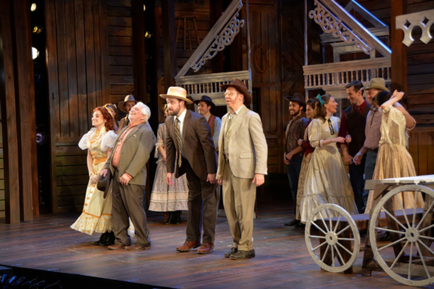 Photo Coverage: The Cast of OKLAHOMA! at The John W. Engeman Theater Northport Take Opening Night Bows  Image