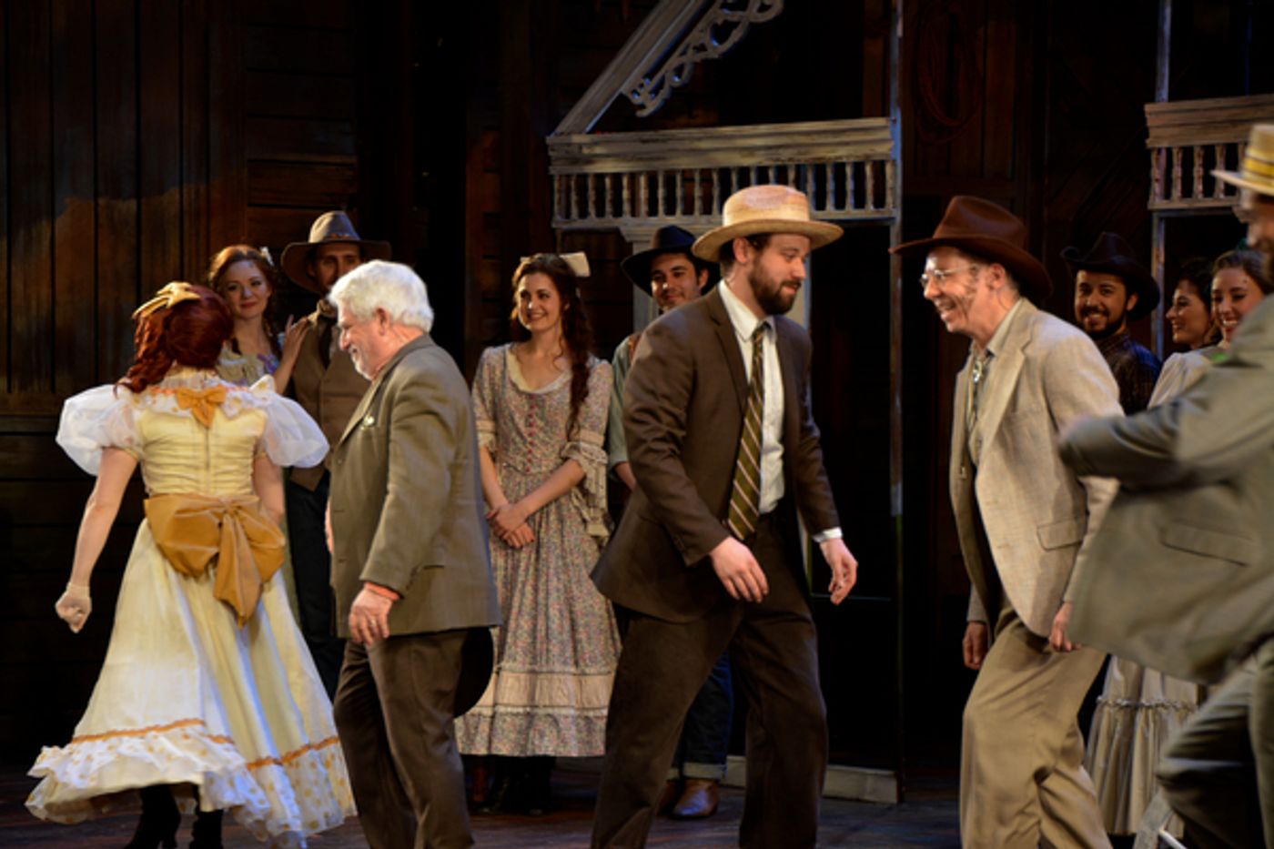 Photo Coverage: The Cast of OKLAHOMA! at The John W. Engeman Theater Northport Take Opening Night Bows  Image