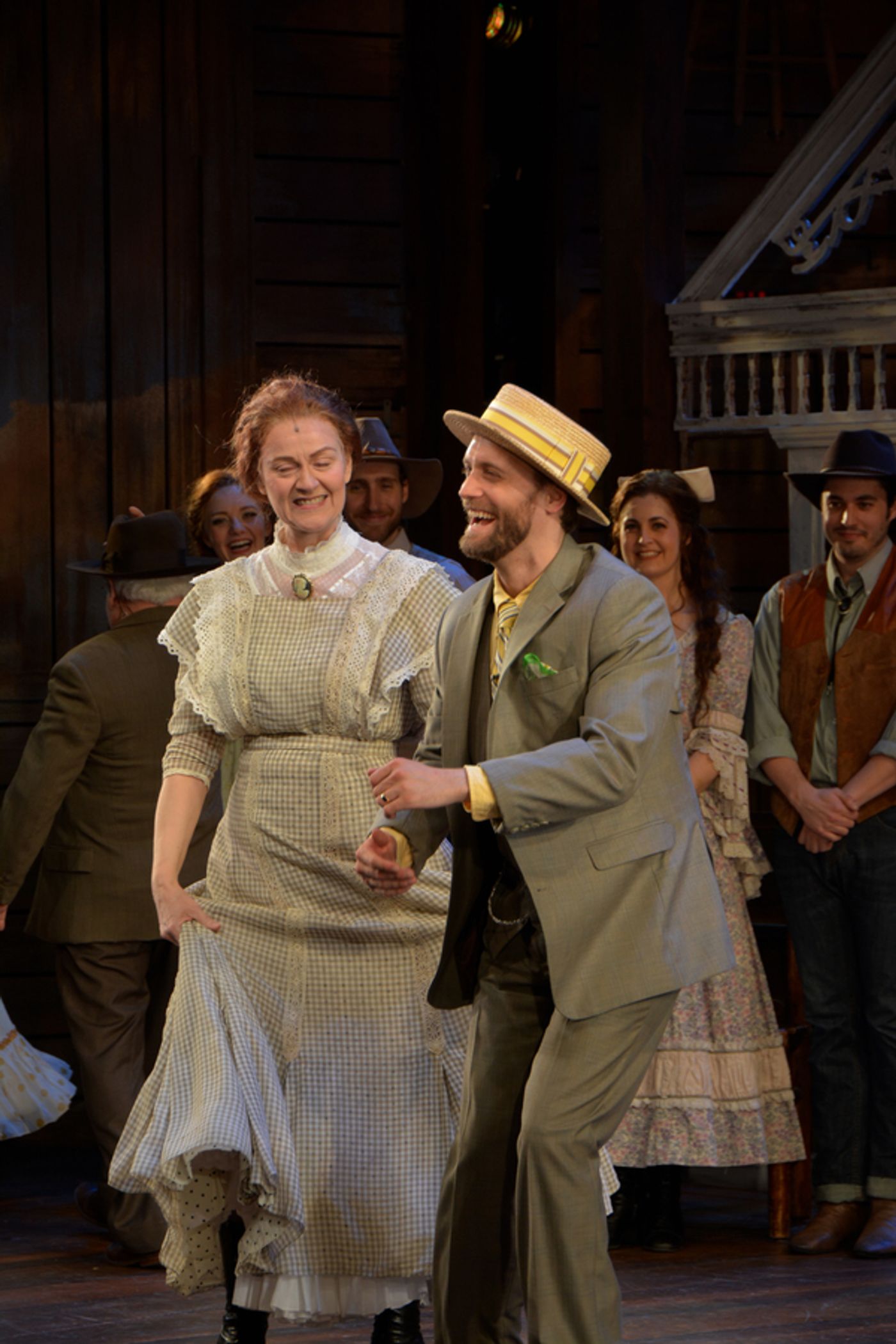 Photo Coverage: The Cast of OKLAHOMA! at The John W. Engeman Theater Northport Take Opening Night Bows  Image