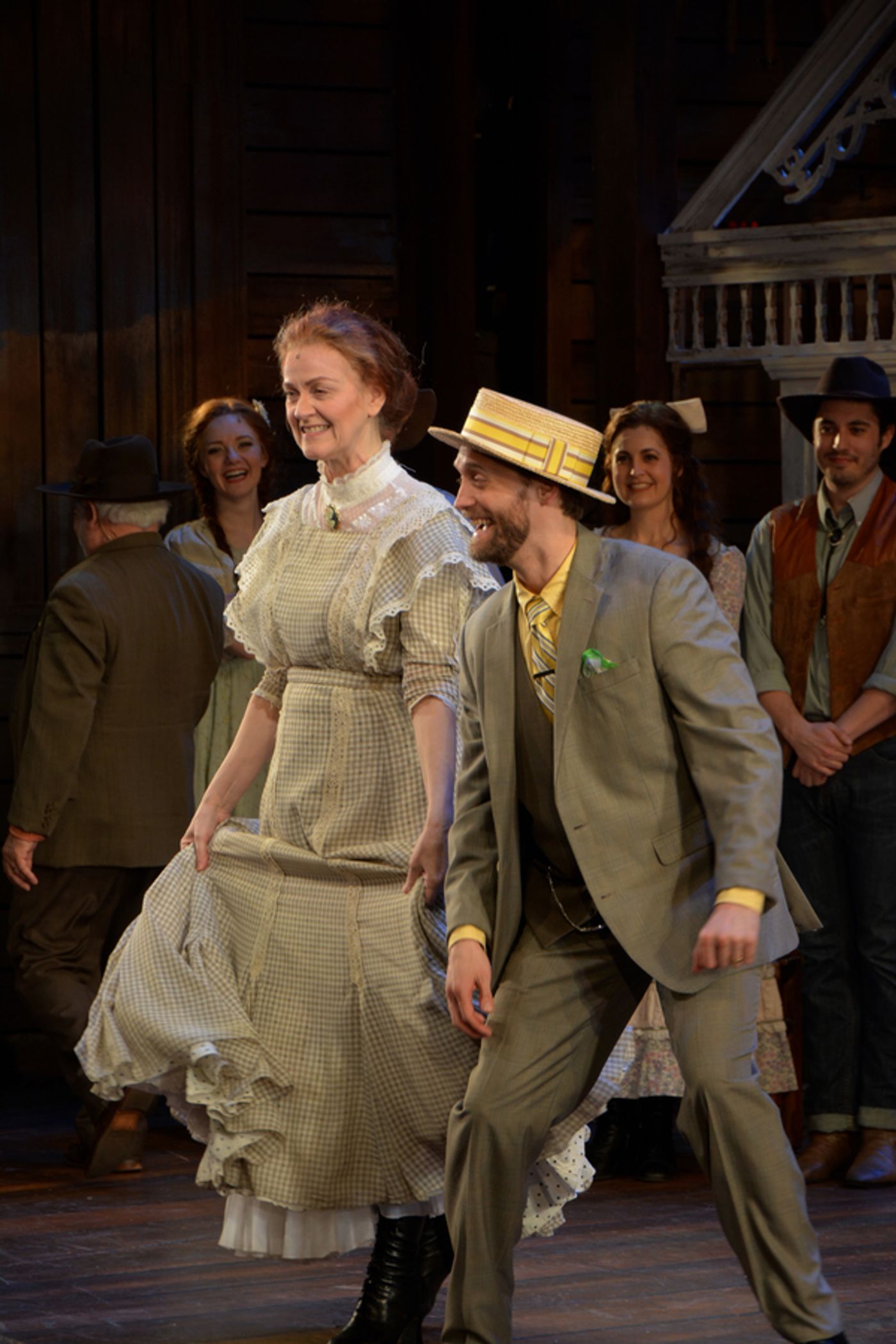 Photo Coverage: The Cast of OKLAHOMA! at The John W. Engeman Theater Northport Take Opening Night Bows  Image