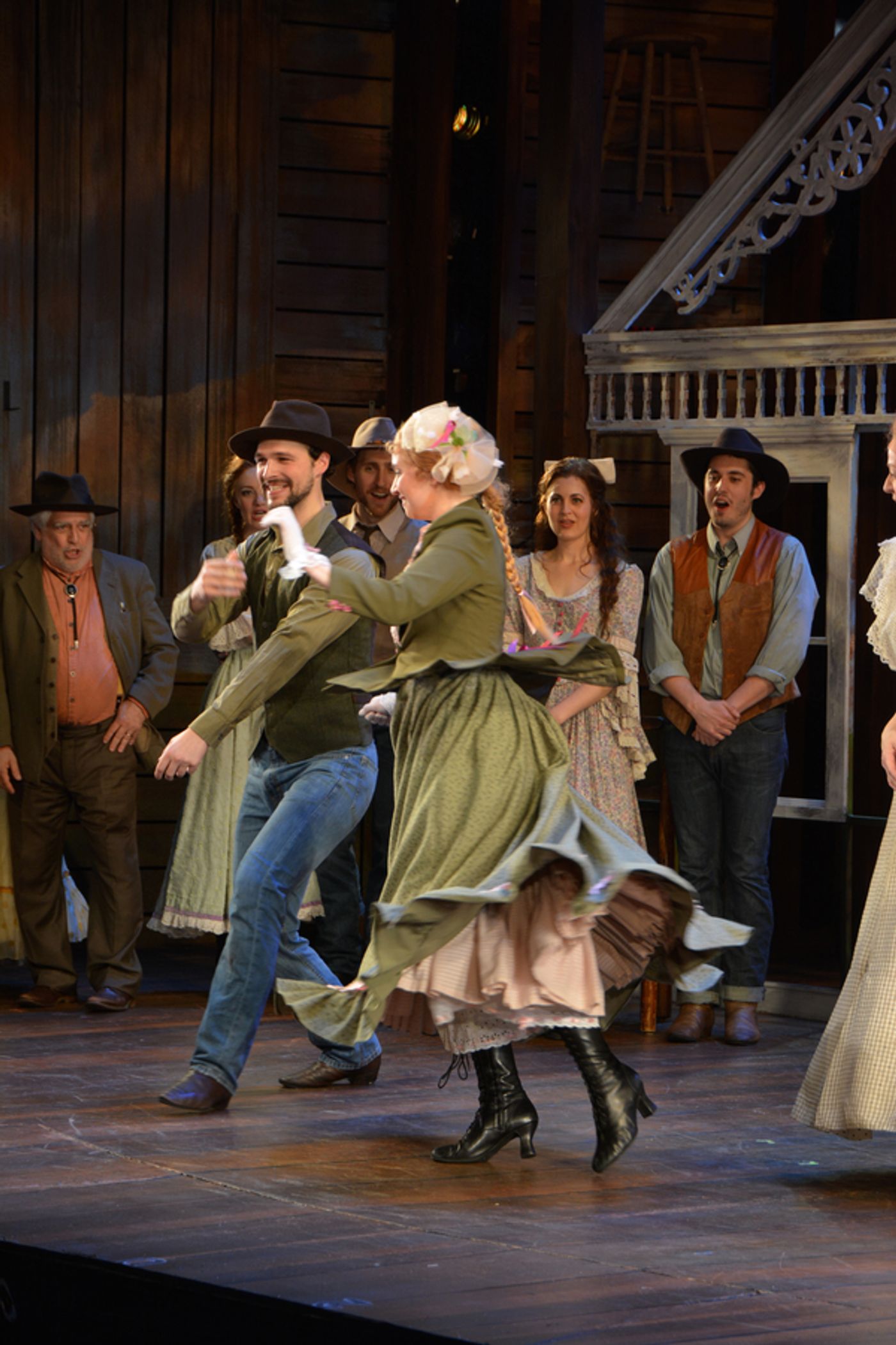 Photo Coverage: The Cast of OKLAHOMA! at The John W. Engeman Theater Northport Take Opening Night Bows  Image