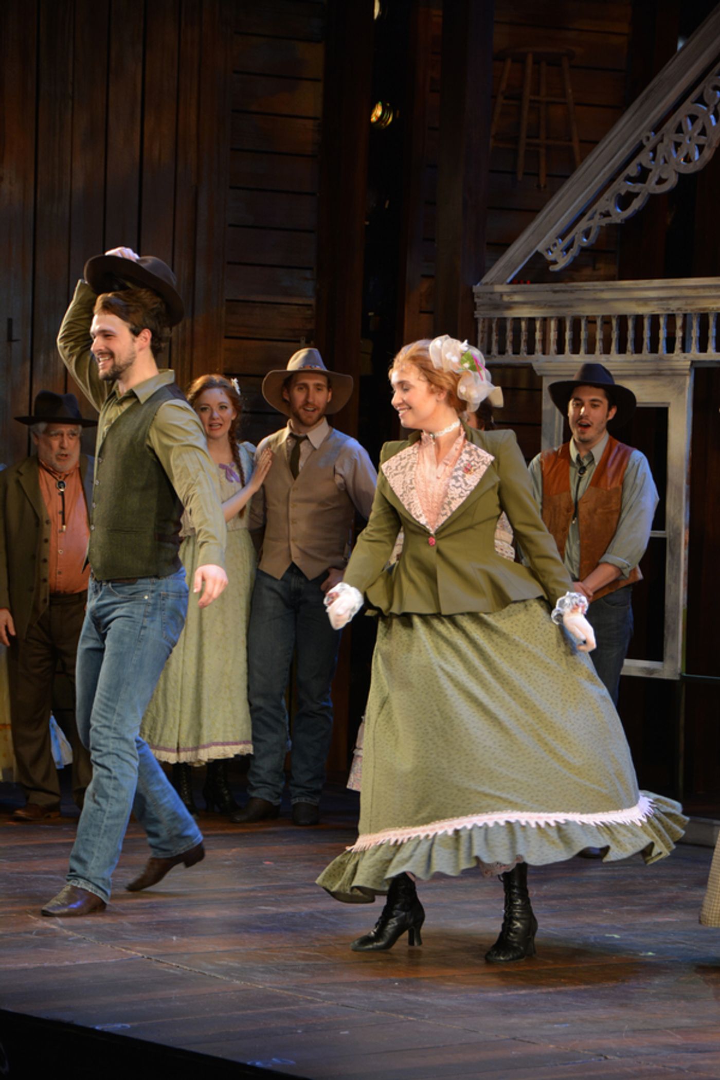 Photo Coverage: The Cast of OKLAHOMA! at The John W. Engeman Theater Northport Take Opening Night Bows  Image