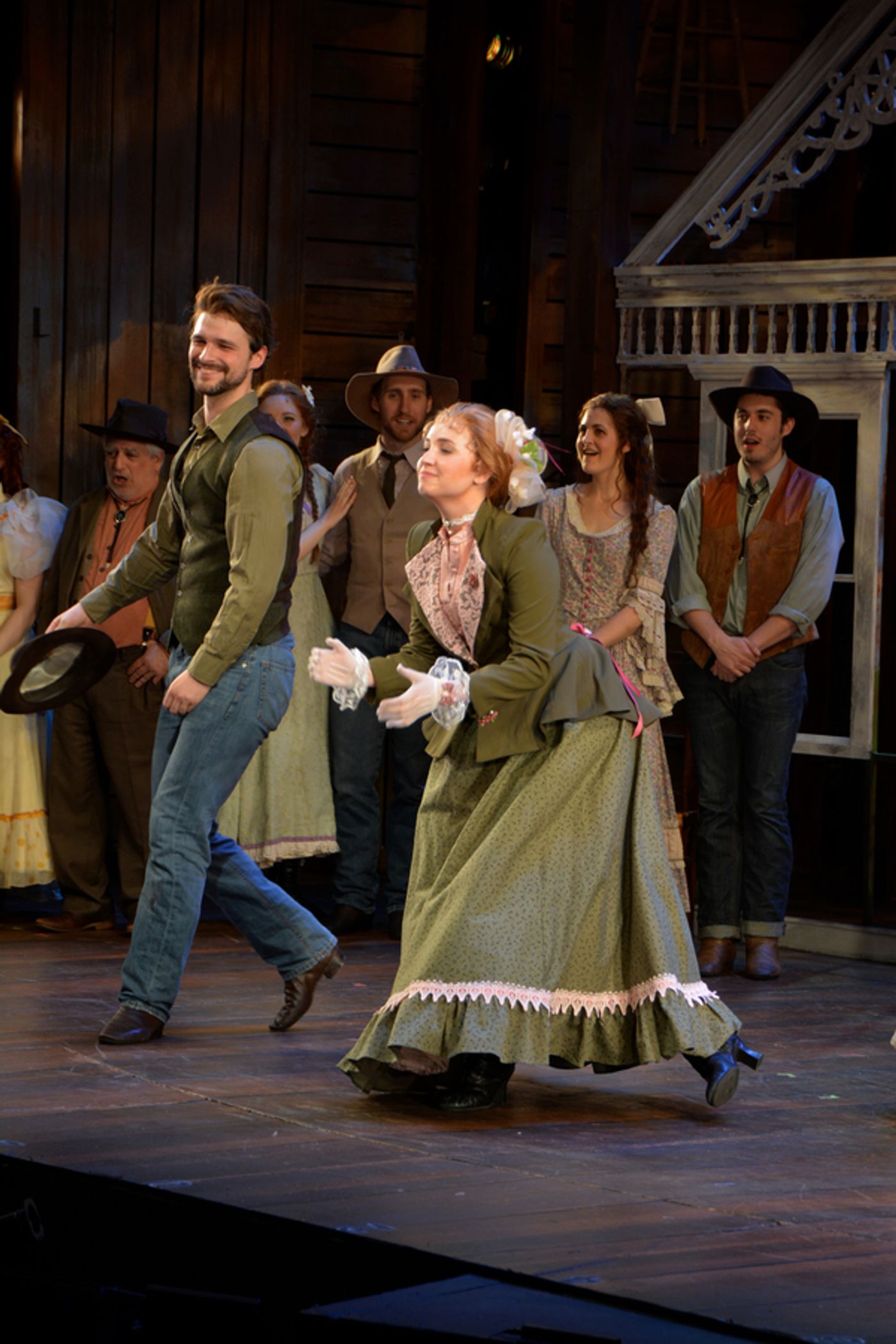 Photo Coverage: The Cast of OKLAHOMA! at The John W. Engeman Theater Northport Take Opening Night Bows  Image