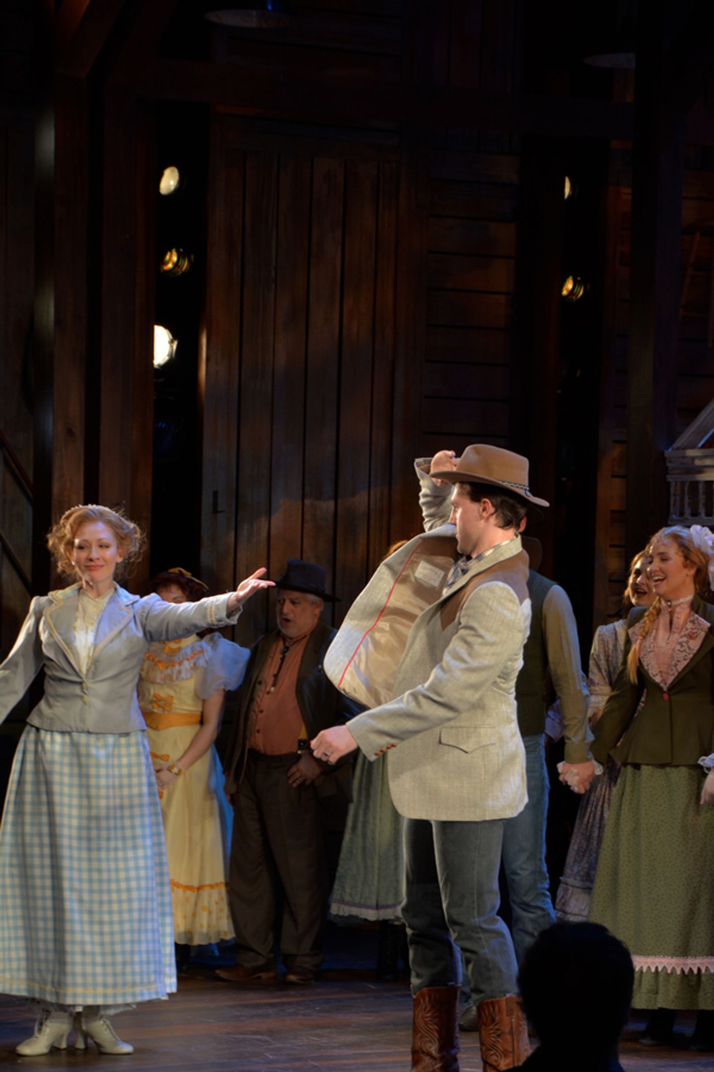 Photo Coverage: The Cast of OKLAHOMA! at The John W. Engeman Theater Northport Take Opening Night Bows  Image