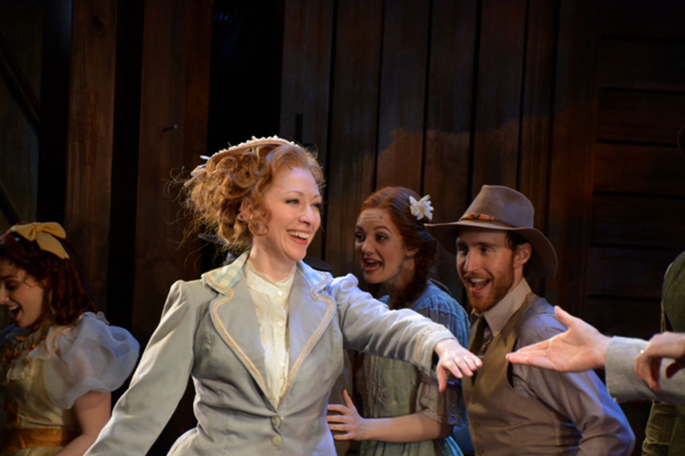 Photo Coverage: The Cast of OKLAHOMA! at The John W. Engeman Theater Northport Take Opening Night Bows  Image