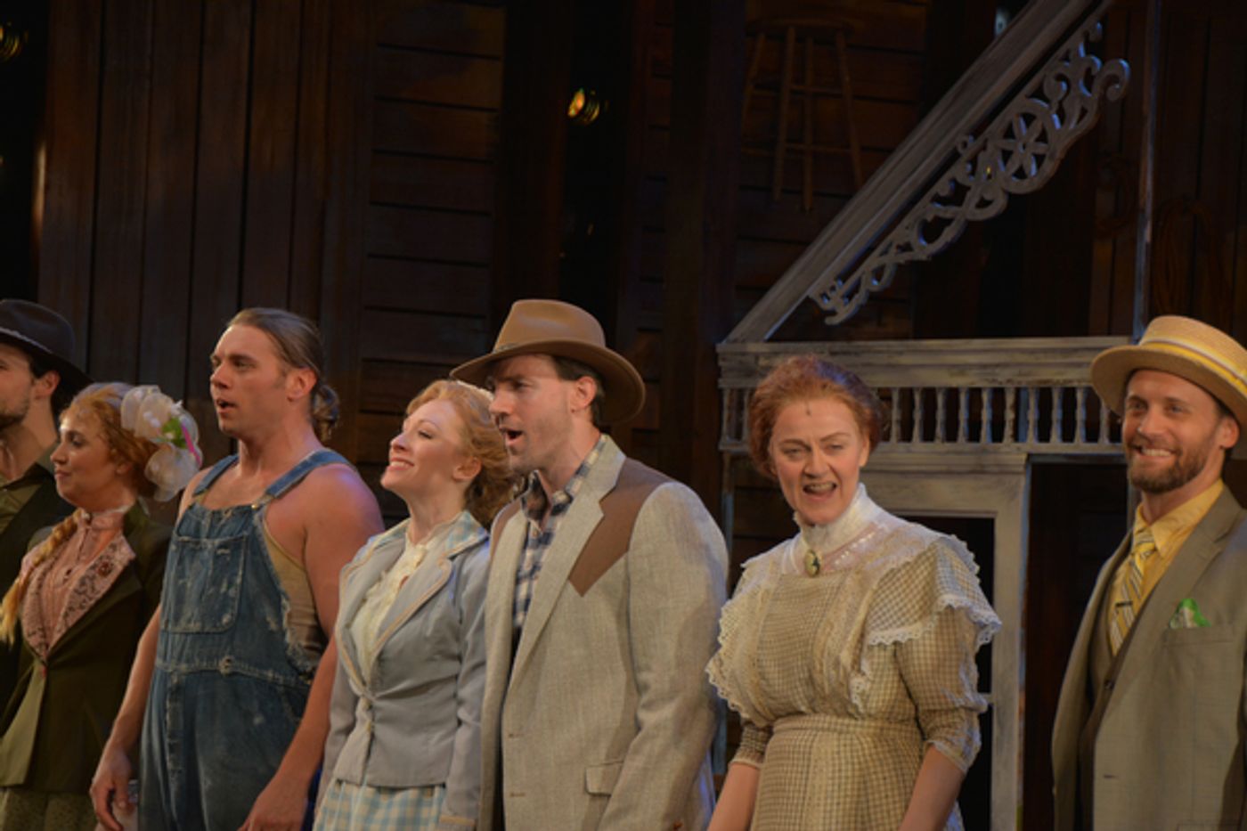 Photo Coverage: The Cast of OKLAHOMA! at The John W. Engeman Theater Northport Take Opening Night Bows  Image