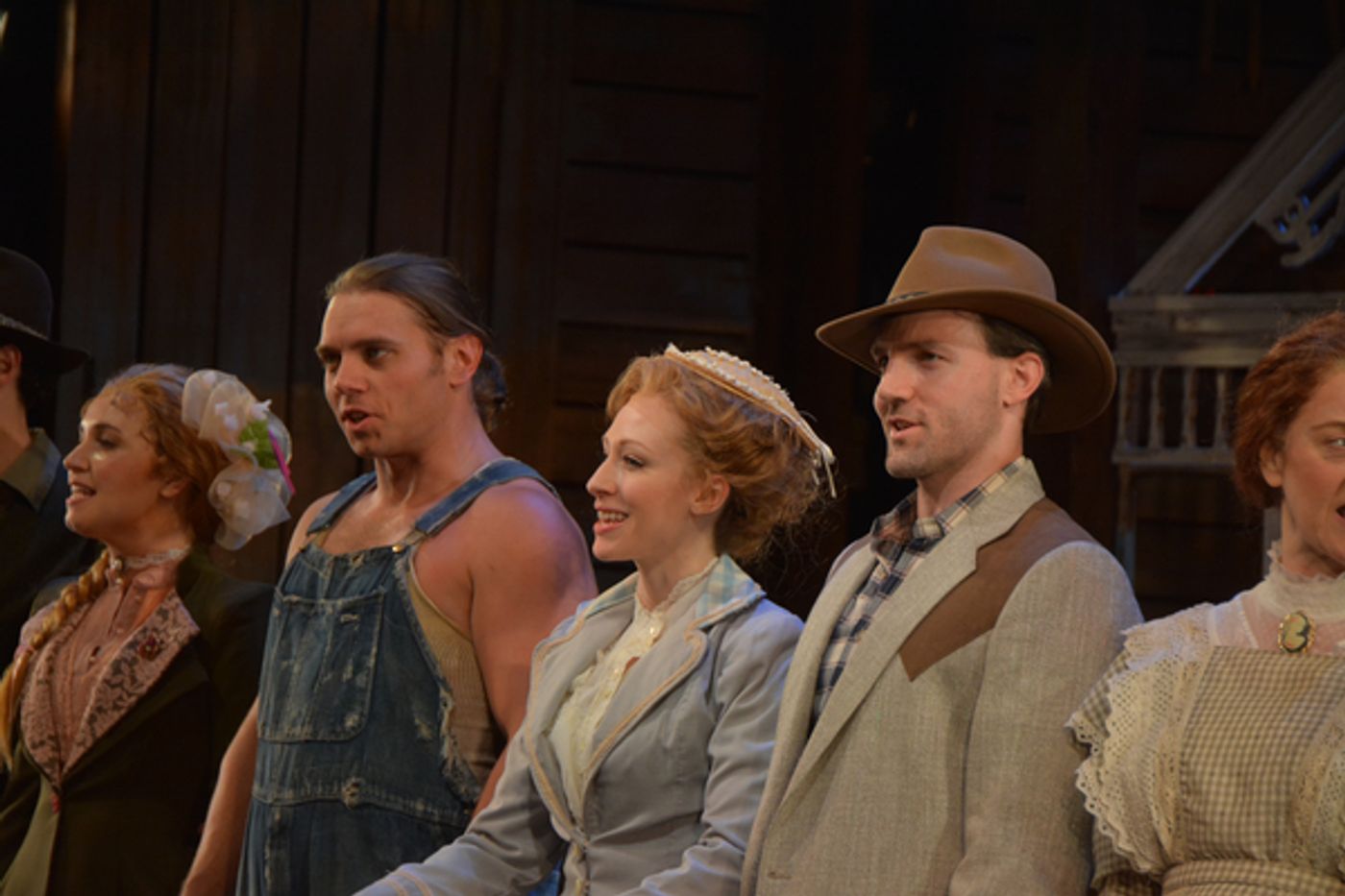 Photo Coverage: The Cast of OKLAHOMA! at The John W. Engeman Theater Northport Take Opening Night Bows  Image