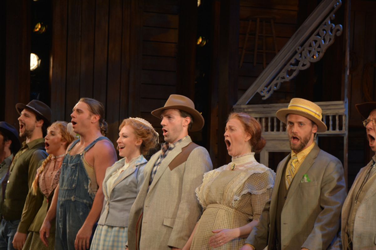 Chris Brand, Brianne Kennedy, Nathaniel Hackmann, Kaitlyn Davidson, Bryant Martin, Jane Blass and Danny Gardner at 