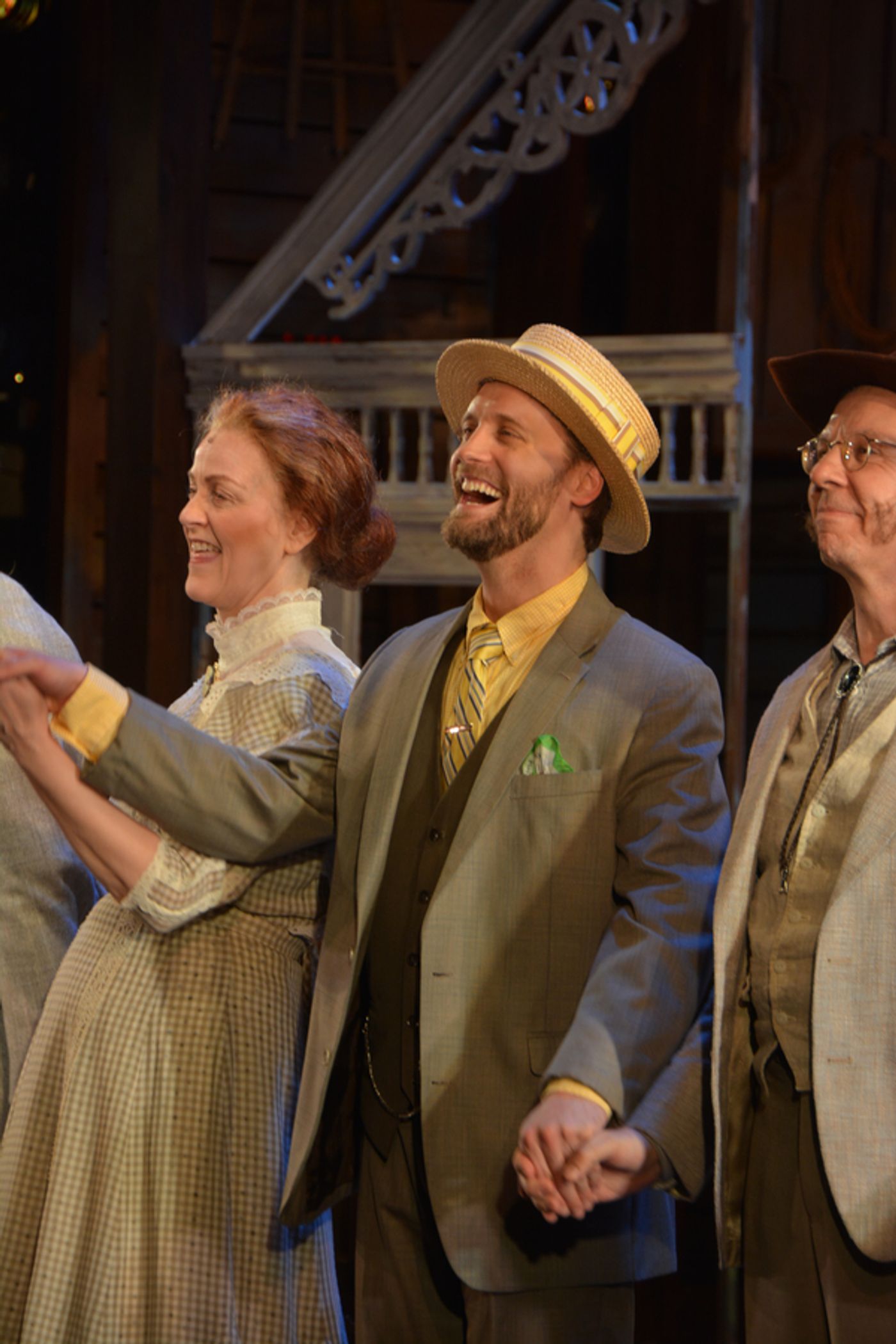 Photo Coverage: The Cast of OKLAHOMA! at The John W. Engeman Theater Northport Take Opening Night Bows  Image