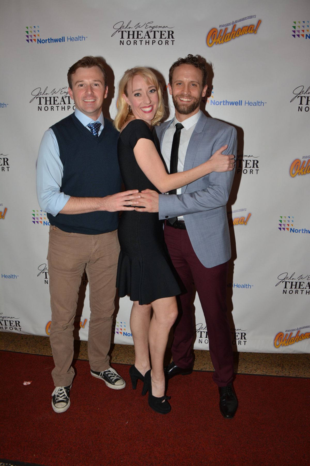 Drew Humphrey, Kelly Sheehan and Danny Gardner at 