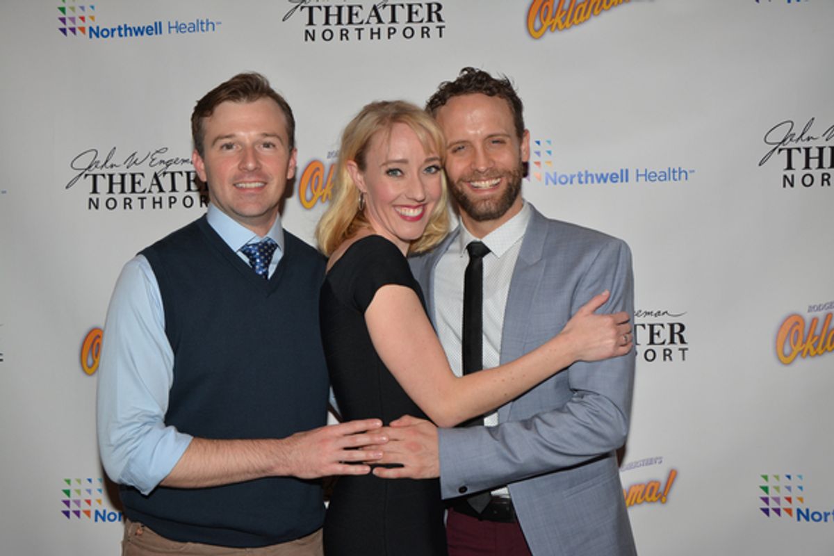 Drew Humphrey, Kelly Sheehan and Danny Gardner at 