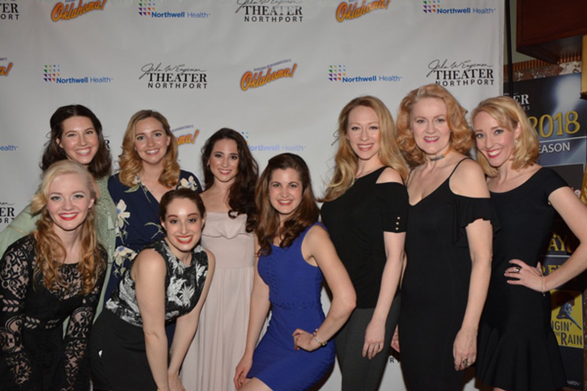 Kaitlin Nelson, Kaitlyn Mayse, Brianne Kennedy, Sari Alexander, Meghan Nicole Ross, Kim McClay, Kaitlyn Davidson, Jane Blass and Kelly Sheehan at 