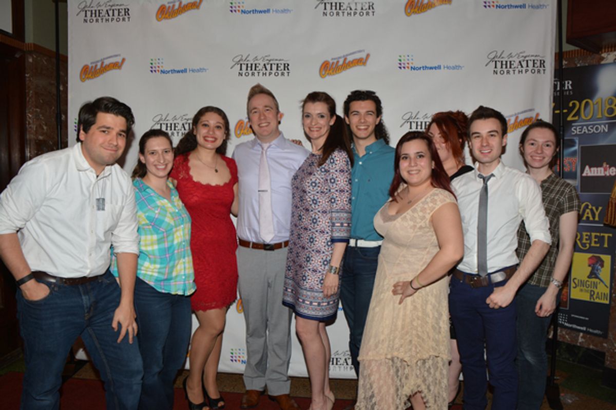 Jake Goldsztein, Laura Shubert, Leila Scander, Sean Francis Patrick, Suzanne Mason, Matthew Solomon, Jessica Castagliola, Laura McGauley, DJ Plunkett and MK Flynn at 