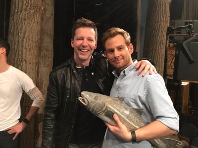 Sean Hayes, Chad Kimball Photo