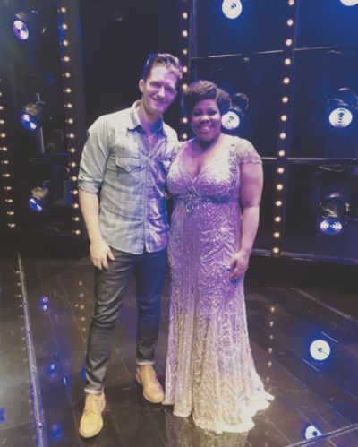 Matthew Morrison and Amber Riley Photo