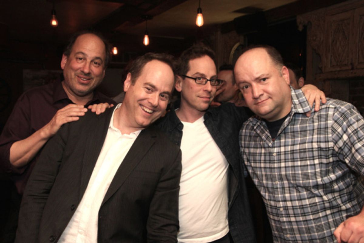 Michael Kostroff, Jim Ferris, Garth Kravits, Dave T. Koenig at 